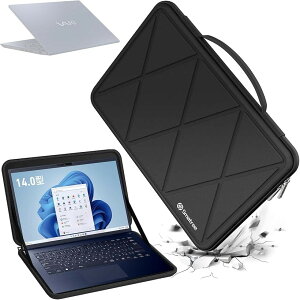 14�C���`�m�[�h�p�\�R���n�[�h�P�[�X �\�j�[VAIO F14�ɓK�p 360�x�ϏՌ� �h�� X8246 (Black-For VAIO 14�C���`, For VAIO 14�C���`�iX8246�j)