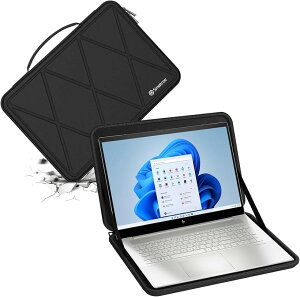 �݊��i �n�[�h�ی�X���[�u�P�[�X 17.3�C���` HP Envy Laptop 17t/17 470 G9/G10 Notebook PC 17/17t-cn300 OMEN �h�� (Black, For HP 17.3�C���`�iM118�j)