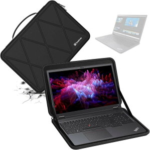 �݊��i �n�[�hEVA�ی�X���[�u�P�[�X 16�C���` Lenovo ThinkPad P16v Gen1 �Ȃ� �Q�[�~���O�m�[�g�p�\�R���ɓK�p (Black-For Lenovo 16�C���`, For Lenovo 16�C���`(X8307))