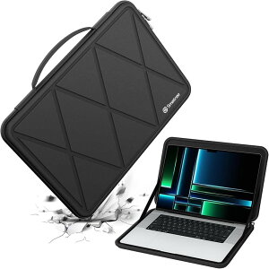 �݊��i �n�[�h EVA �ی�X���[�u�P�[�X 16.2�C���` Apple MacBook Pro M3 Pro/M3 Max/M2 2023��16.2�C���` M1 Pro/M1 (Black, For Apple 16.2�C���`�iM89�j)
