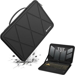 �݊��i �n�[�hEVA�ی�X���[�u�P�[�X 15.6�C���` ASUS TUF Gaming F15 2022/2021 ��15.6�C���` A15 2023 ���b�v�g�b�v�p �h�� (Black, For ASUS 15.6�C���`�iM94�j)