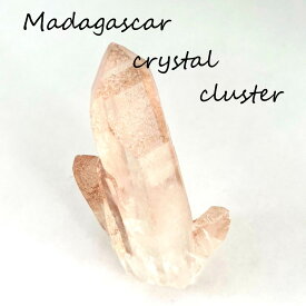 マダガスカル産水晶クラスター 天然石 パワーストーン 一点物 置物