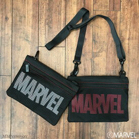 サコッシュ ショルダーバッグ メンズ レディース ななめ掛けバッグ ワンマイルバッグ MARVEL マーベル