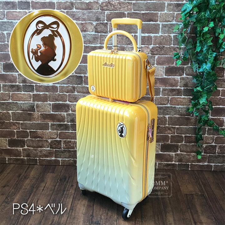 楽天市場 スーツケース Sサイズ 32l とミニトランクのセット かわいい ディズニー プリンセスシリーズ 機内持ち込み可 キャリーバッグ キャリーケース クリスマス 修学旅行 キャリーバッグ通販のmm Company
