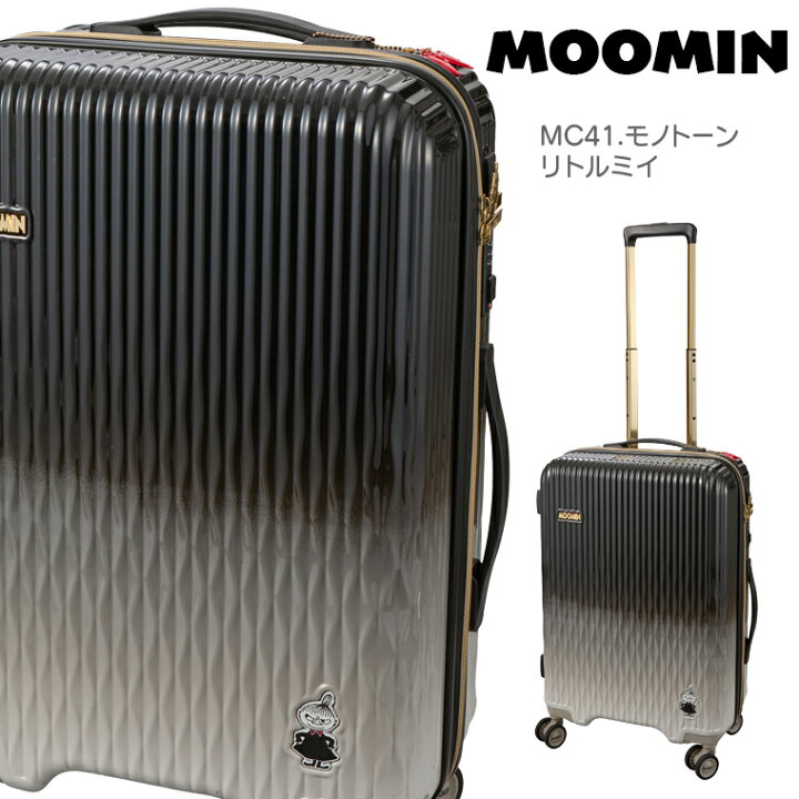 楽天市場】スーツケース Mサイズ 46L ムーミン キャリーケース 