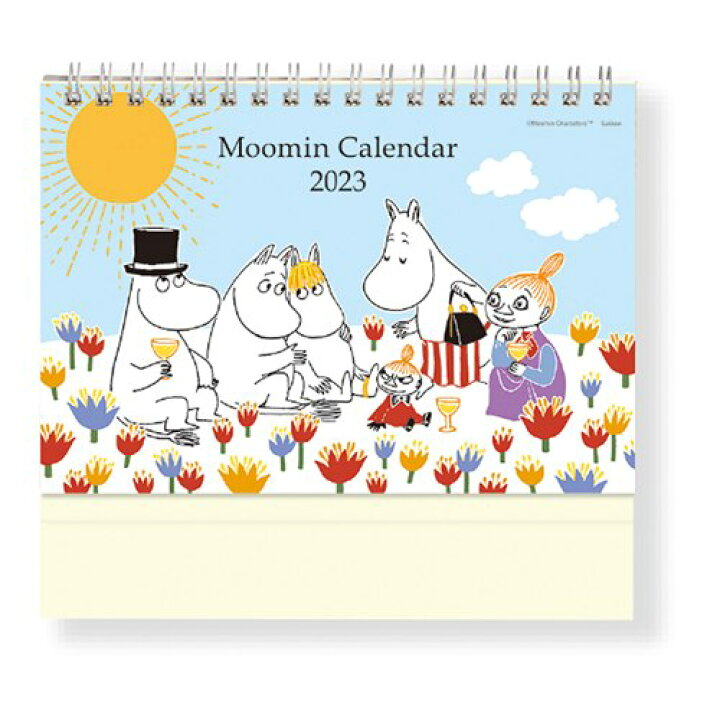 楽天市場 23calendar ムーミン 卓上カレンダー23年 リングタイプ スケジュール 北欧 学研ステイフル 書き込み インテリア 令和5年暦 予約 メール便可 マシュマロポップ ガールズ雑貨通販マシュマロポップ