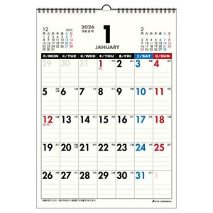 2026 Calendar jn܂ A4 Ǌ|J_[2026N XPW[ ANeBuR[|[V p  Vv ItBX ߘa8N [։ }V}|bv