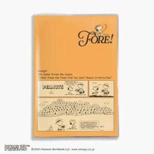 A5マンスリー手帳 スヌーピー 2026年月間ダイアリー10月始まり GOLF ピーナッツ フロンティア スケジュール帳 令和8年手帖 メール便可 マシュマロポップ