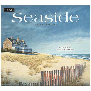 2026 Calendar LANG O Ǌ|J_[2026N Seaside Daniel Pollera Jg[ i CeA ߘa8N }V}|bv