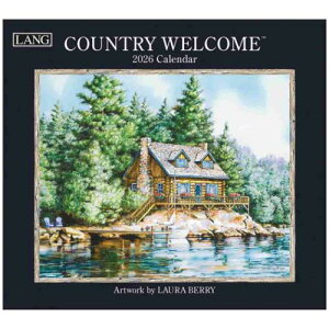 2026 Calendar LANG O Ǌ|J_[2026N Country Welcome Laura Berry Jg[ i CeA ߘa8N }V}|bv