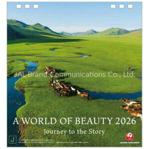 2026 Calendar  JAL J_[2026N A WORLD OF BEAUTY gCGbNX q@ s@ ߘa8N i [։ }V}|bv