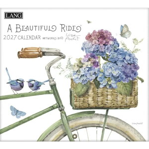 2027 Calendar LANG �����O �Ǌ|���J�����_�[2027�N A Beautiful Ride Lisa Audit �n�[�g�A�[�g�R���N�V���� �J���g���[ �t�����[ �C���e���A �ߘa9�N�� �}�V���}���|�b�v