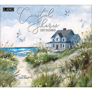 2027 Calendar LANG �����O �Ǌ|���J�����_�[2027�N Coastal Shores Susan Winget �n�[�g�A�[�g�R���N�V���� �J���g���[ ���i �C���e���A �ߘa9�N�� �}�V���}���|�b�v
