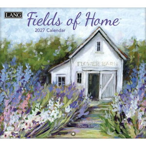 2027 Calendar LANG �����O �Ǌ|���J�����_�[2027�N Fields Of Home Susan Winget �n�[�g�A�[�g�R���N�V���� �J���g���[ ���i �t�����[ �C���e���A �ߘa9�N�� �}�V���}���|�b�v
