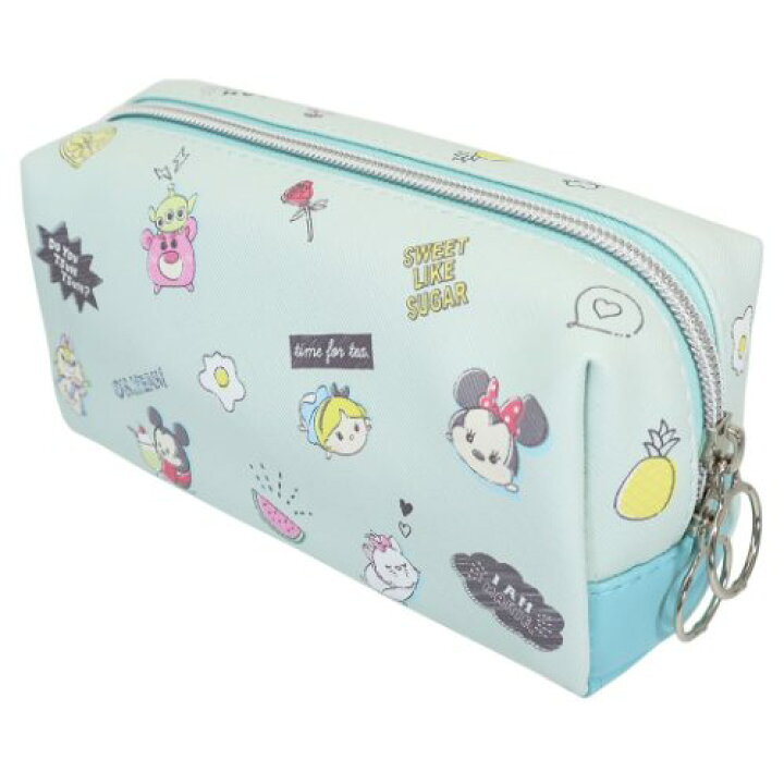 楽天市場 筆箱 ディズニーツムツム Box ペンケース ミント ディズニー クラックス ペンポーチ マシュマロポップ ガールズ雑貨通販マシュマロポップ