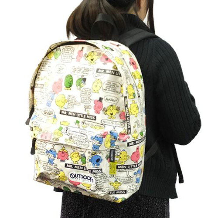 楽天市場】デイパックミスターメン＆リトルミスxOUTDOOR リュック 
