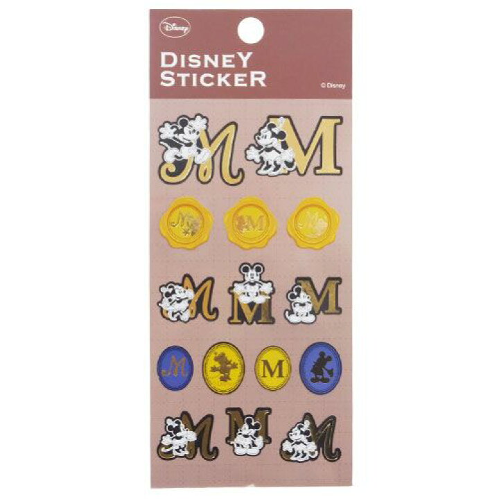 楽天市場 アルファベットシール ミッキー ミニー M ディズニー ティーンズ 雑貨 店 メール便可 ティーンズ 雑貨 通販 マシュマロポップ ガールズ雑貨通販マシュマロポップ