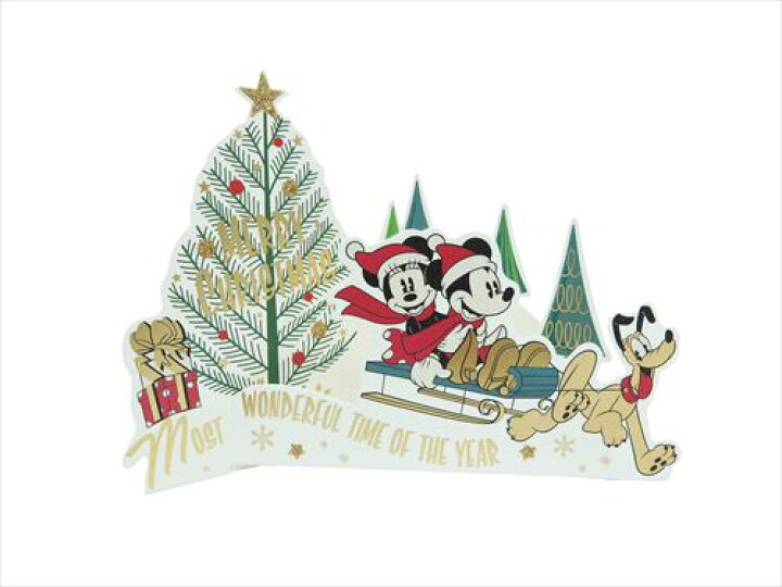 楽天市場 スタンディング立体カード ミッキー ミニー クリスマスカード ディズニー Apj Xmas 封筒付き ティーンズ ジュニア メール便可 マシュマロポップ ガールズ雑貨通販マシュマロポップ