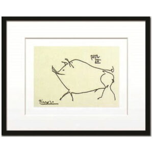 fUCi[YA[g Le petit cochon Silkscreen Pablo Picasso CeA A[g H Ǌ| zt VNXN[ i }V}|bv