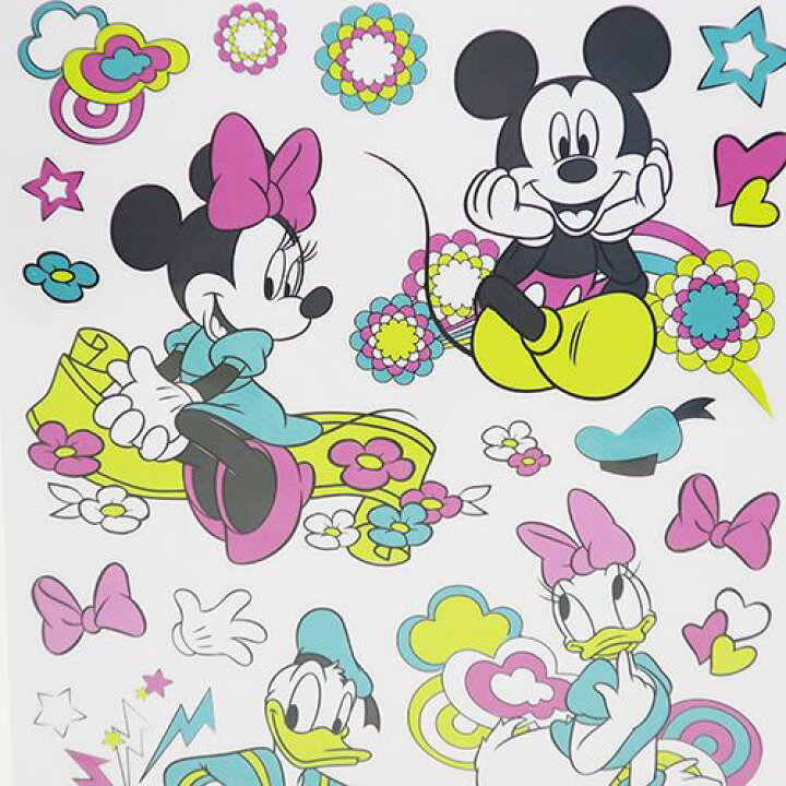 84円 最大84 オフ ディズニー シールデコ ミッキーフレンズ スイッチシール L