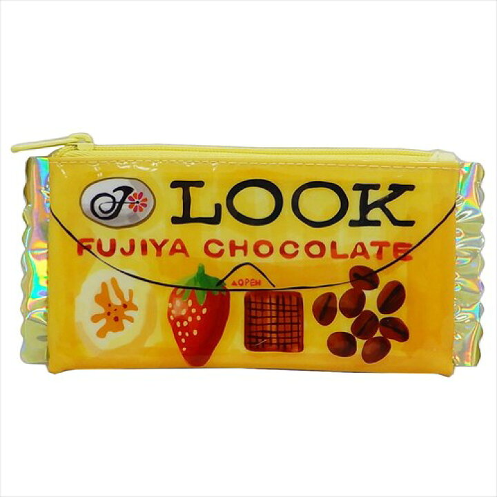 楽天市場 フラットペンポーチ お菓子パッケージ Lookチョコレート ペンケース 不二家 サンアート 筆箱 ティーンズ ジュニア メール便可 マシュマロポップ ガールズ雑貨通販マシュマロポップ