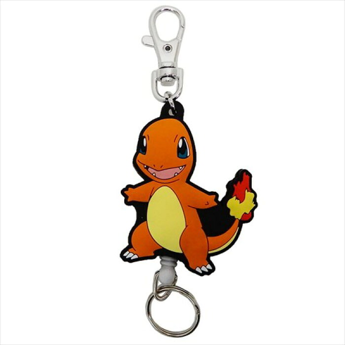ラバーリール キーホルダー ヒトカゲ ポケットモンスター キーリング ポケモン エスケイジャパン ギフト 雑貨 鍵ホルダー ティーンズ ジュニア メール便可 マシュマロポップ の商品詳細 日本の通販ショッピングサイトの代理購入 From Japan