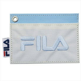 FILA フィラ 定期入れ シングルパスケース ライトブルー マリモクラフト ICカードケース 通勤 通学 雑貨 スポーツブランド グッズ メール便可