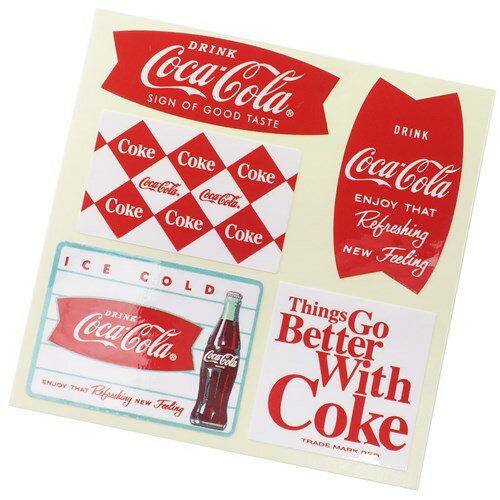 楽天市場 ダイカット ステッカー 231 コカコーラ ビッグ シール Coca Cola Life Style おしゃれ ティーンズ ジュニア メール便可 マシュマロポップ ガールズ雑貨通販マシュマロポップ