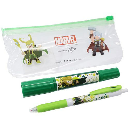 楽天市場 ペンセット マイティーソー ロキ グリーン Marvel Gurihiru マッキー 油性 緑ペン サラサクリップ ボールペン マーベル デルフィーノ クリアポーチ付き 文房具 ティーンズ ジュニア メール便可 マシュマロポップ ガールズ雑貨通販マシュマロポップ 楽天市場 ペンセット マイティーソー ロキ グリーン Marvel Gurihiru マッキー 油性 緑ペン サラサクリップ ボールペン マーベル デルフィーノ クリアポーチ付き 文房具 ティーンズ ジュニア メール便可 マシュマロポップ ガールズ雑貨通販マシュマロポップ
