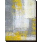 Art Panel T30 Gallery Grey and Yellow アートパネル モダン アート 美工社 フレームレス ギフト 装飾インテリア 取寄品 マシュマロポップ