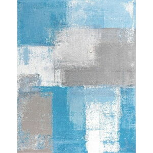 Art Panel Grey and Blue Abstract Art Painting A[gpl _ A[g H t[X Mtg CeA i }V}|bv