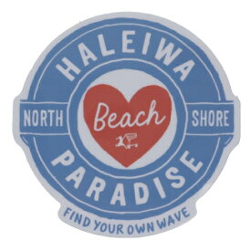 ダイカット シール HHM-027 防水 ステッカー HALEIWA HAPPY MARKET ハレイワ ゼネラルステッカー おしゃれ 耐光 耐水 コレクショングッズ メール便可 マシュマロポップ