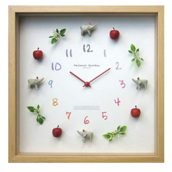 楽天市場 Display Clock Elephant 2 ディスプレイクロック 掛け時計 美工社 Cdc 5 ギフト 可愛いインテリア 取寄品 マシュマロポップ ガールズ雑貨通販マシュマロポップ