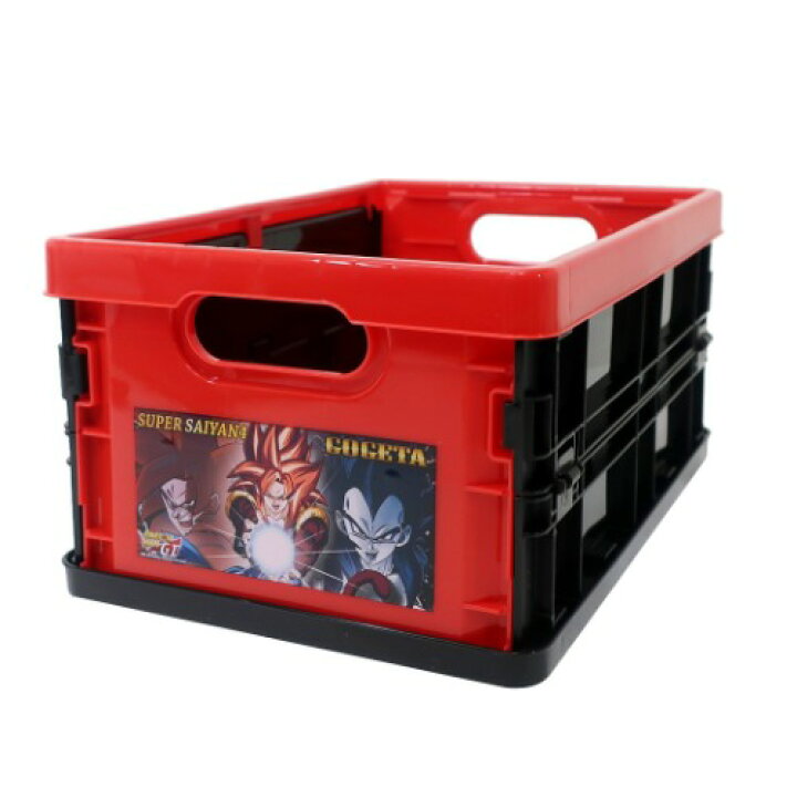 楽天市場 折りたたみ 収納コンテナbox Gt ゴジータ ドラゴンボール超 収納ボックス 興和 ギフト 雑貨 アニメティーンズ ジュニア マシュマロポップ ガールズ雑貨通販マシュマロポップ