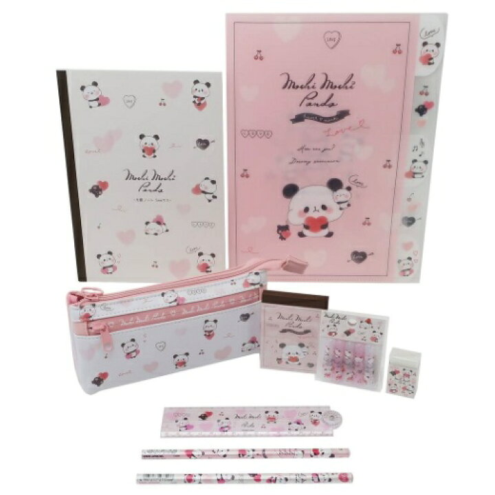 楽天市場 9点文具セット プレゼント もちもちぱんだ 文房具セット 女の子向け おしゃれ 小学生 中学生 子供会 景品 まとめ買いカミオジャパングッズマシュマロポップ ガールズ雑貨通販マシュマロポップ