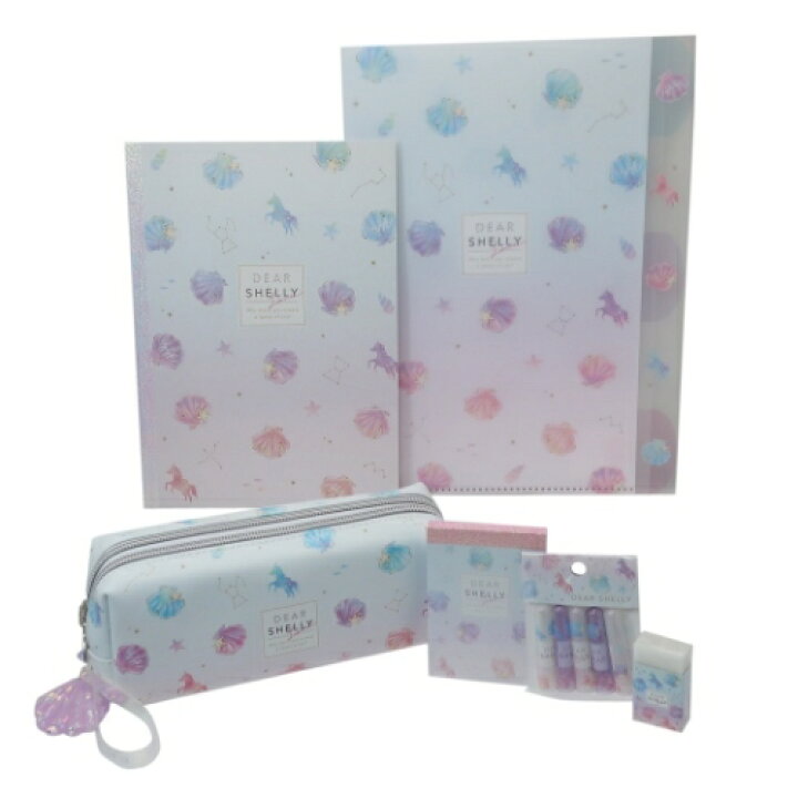 楽天市場 かわいい文房具セット プレゼント 女の子 6点文具セット おしゃれ Shell Fruits 子供会 景品 まとめ買い カミオジャパン マシュマロポップ ガールズ雑貨通販マシュマロポップ