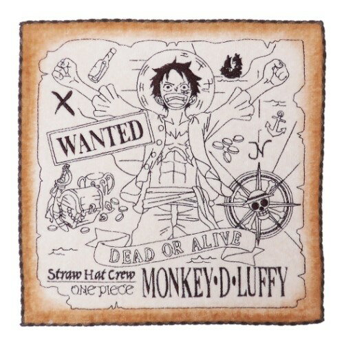 楽天市場 ミニタオル ワンピース 全面刺繍 ハンカチタオル トレジャーハント One Piece 丸眞 プレゼント アニメ マシュマロポップ ガールズ雑貨通販マシュマロポップ