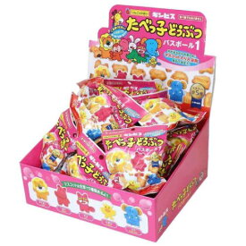 バスボール 24個入BOX たべっ子どうぶつ 入浴剤 りんごの香り PART1 まとめ買い エスケイジャパン マシュマロポップ