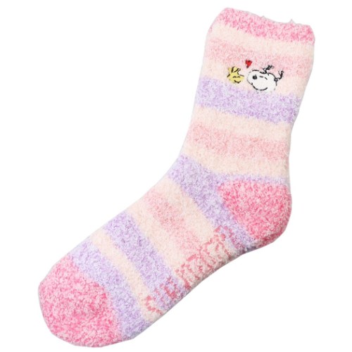 楽天市場 もこもこ巾着 もこもこソックス セット スヌーピー 靴下ギフト ウッドストック ピーナッツ スモールプラネット プレゼント マシュマロポップ ガールズ雑貨通販マシュマロポップ