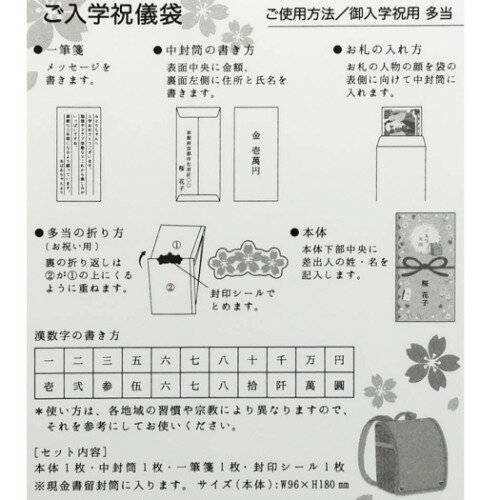 楽天市場 のし袋 ご祝儀袋 ご入学おめでとうございます 女の子 クローズピン 金封 お祝い袋 メール便可 マシュマロポップ ガールズ雑貨通販マシュマロポップ
