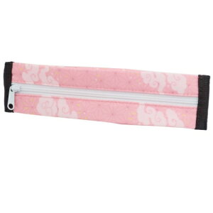 ブックバンド付き ペンケース 鬼滅の刃 竈門禰豆子 ペンポーチ 少年ジャンプ エンスカイ 手帳筆箱 アニメメール便可 マシュマロポップ