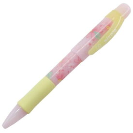 シャープペン 0.3＆0.5mm ダブルシャープicolo フラワー ピンク サンスター文具 機能性文具 ガーリーステショ グッズ メール便可