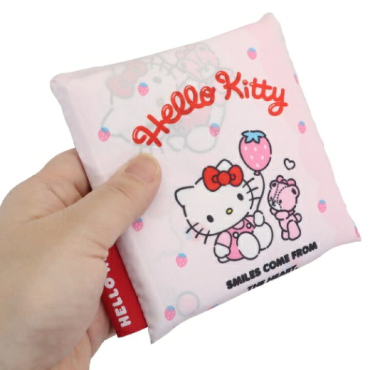 楽天市場 エコバッグ ハローキティ 折りたたみ ショッピングバッグ いちごのふうせん サンリオ 丸眞 お買い物かばん メール便可 マシュマロポップ ガールズ雑貨通販マシュマロポップ 楽天市場 エコバッグ ハローキティ 折りたたみ ショッピングバッグ いちごのふうせん サンリオ 丸眞 お買い物かばん メール便可 マシュマロポップ ガールズ雑貨通販マシュマロポップ