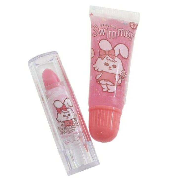 楽天市場 リップグロス リップスティック Swimmer スイマー キッズコスメ ウサギ レイス 女の子向け かわいい プレゼント キッズ 子ども 保育園 幼稚園 小学生 メール便可 マシュマロポップ ガールズ雑貨通販マシュマロポップ