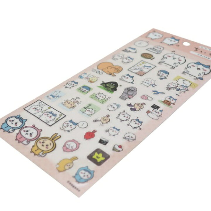 楽天市場 シールシート ちいかわ クリア シール タパスタ Line Friends エンスカイ Decoシール メール便可 マシュマロポップ ガールズ雑貨通販マシュマロポップ