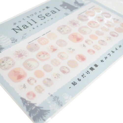 楽天市場 ネイルシール ぷっくりジェル風 ムーミン コスメ雑貨 大人ガーリー 北欧 カミオジャパン ネイル用品 セルフネイル 日本製 おしゃれ かわいい 女の子 メール便可 マシュマロポップ ガールズ雑貨通販マシュマロポップ