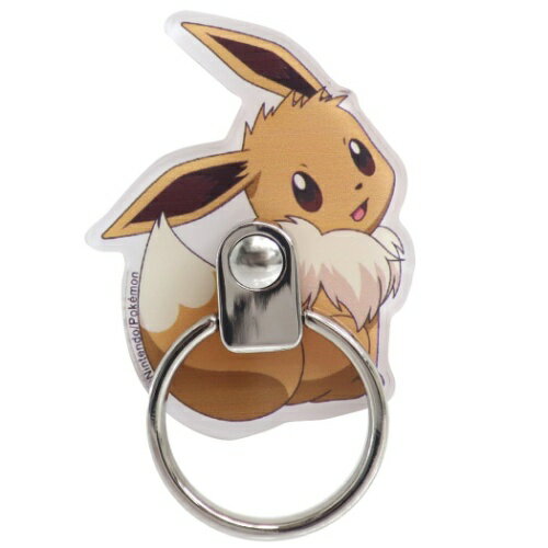 楽天市場 スマホリング ポケモン ダイカット マルチリング イーブイ メスのすがた ポケットモンスター グルマンディーズ スマホスタンド メール便可 マシュマロポップ ガールズ雑貨通販マシュマロポップ