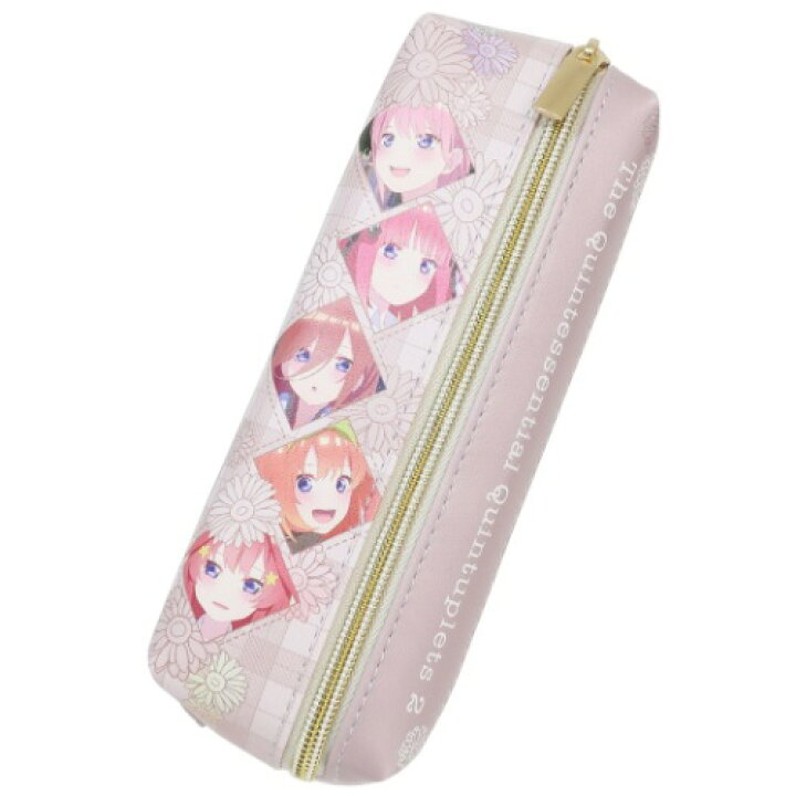 楽天市場 筆箱 五等分の花嫁 2ルーム ペンポーチ チェック クラックス ペンケース アニメ マシュマロポップ ガールズ雑貨通販マシュマロポップ