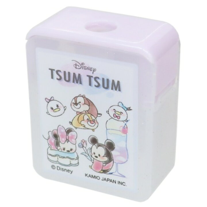 楽天市場 鉛筆削り ディズニーツムツム スクエア えんぴつ削り 新入学 ディズニー クラックス 新学期準備文具 メール便可 マシュマロポップ ガールズ雑貨通販マシュマロポップ