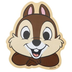 ステッカー ダイカット ビニール チップ＆デール チップ アップ ディズニー スモールプラネット シール デコシール 防水 メール便可 マシュマロポップ